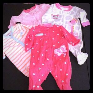 Girls Newborn Sleepers